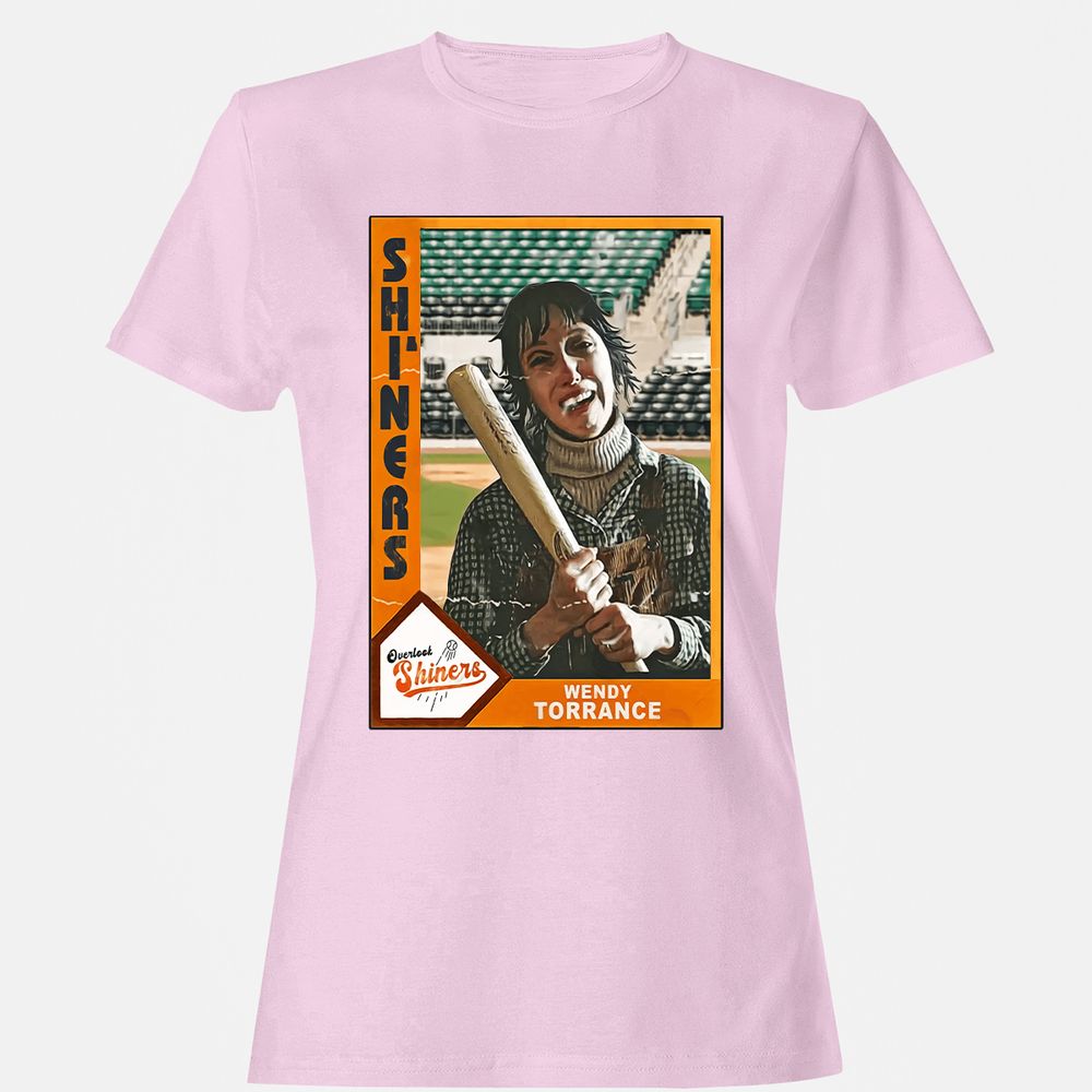 Women's T-Shirt - B51XQXM5 - Light Pink - 9