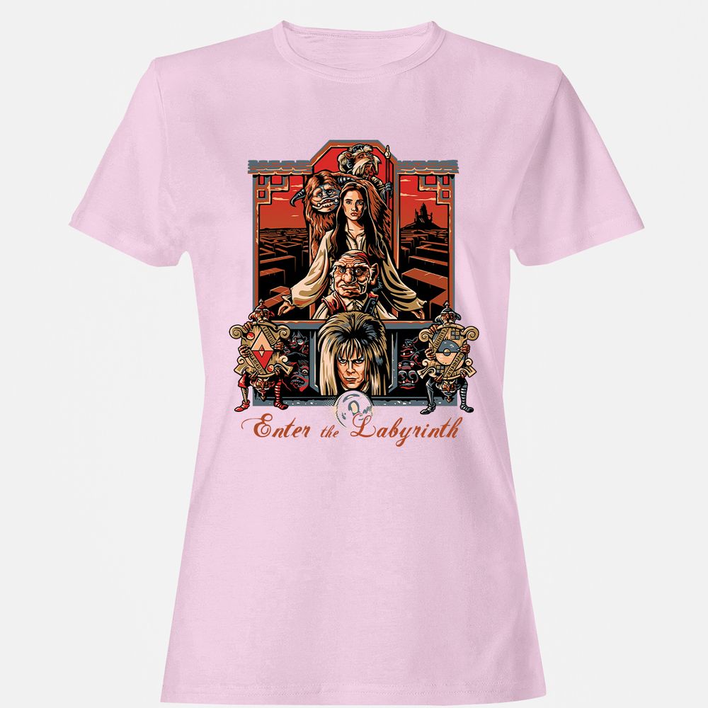 Women's T-Shirt - TJZZ7WZY - Light Pink - 9