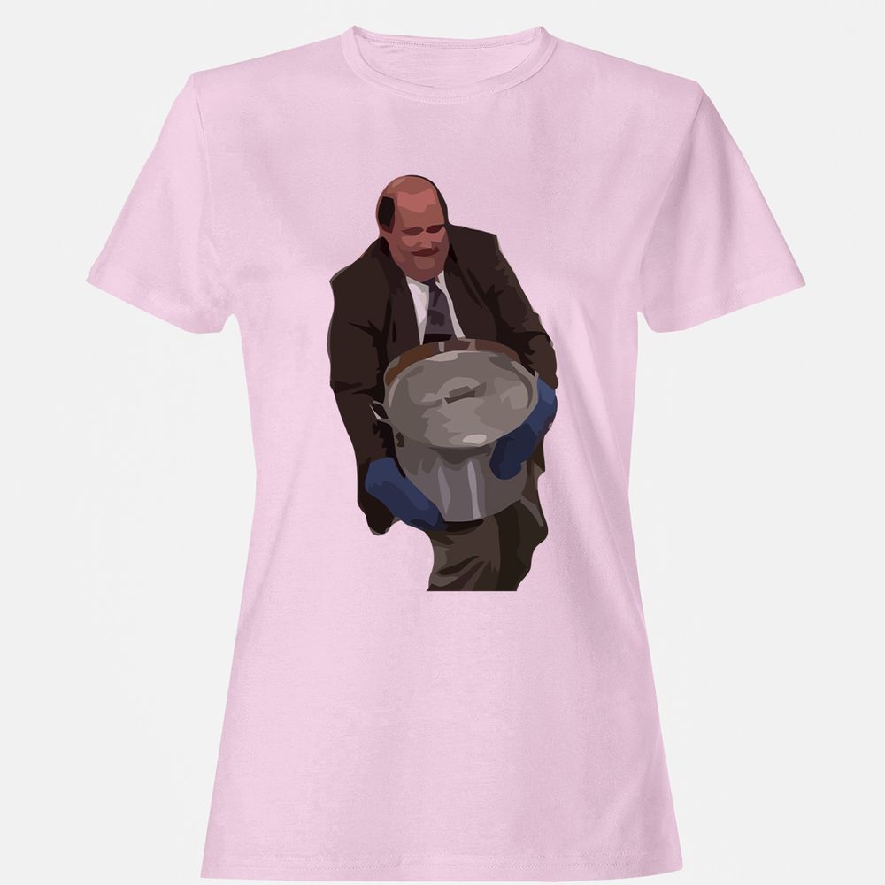 Women's T-Shirt - T7VRM6X9 - Light Pink - 9