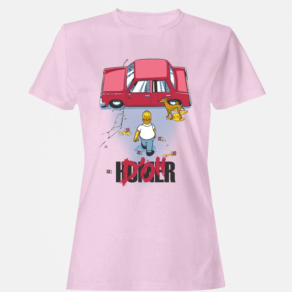 Women's T-Shirt - TFS6341G - Light Pink - 9