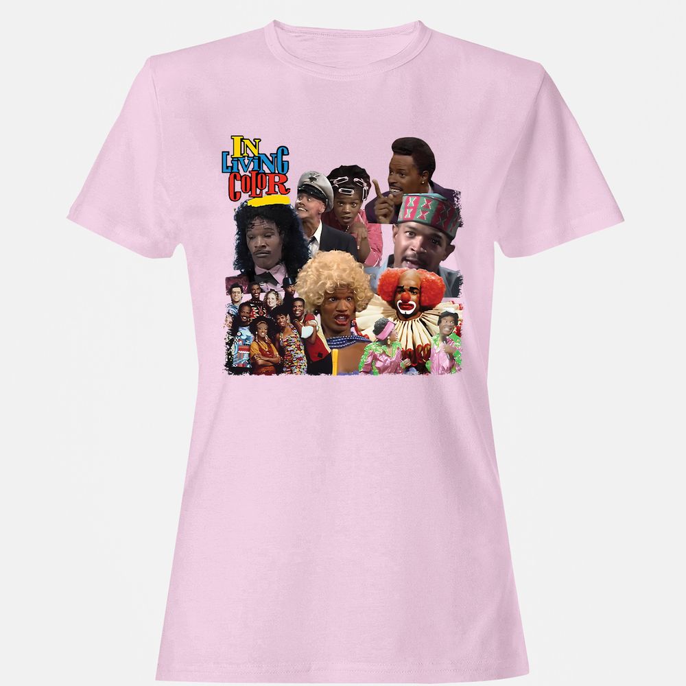 Women's T-Shirt - CZFL72FD - Light Pink - 9