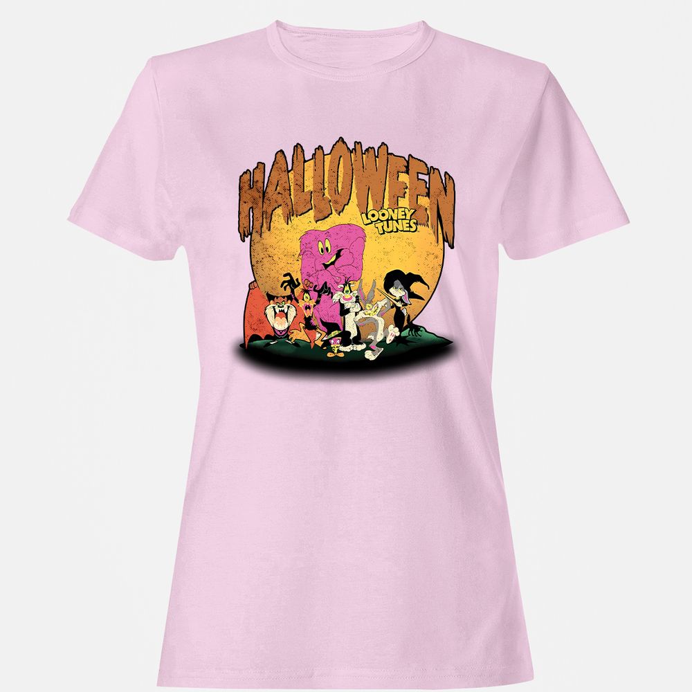 Women's T-Shirt - SCRTQPU5 - Light Pink - 9