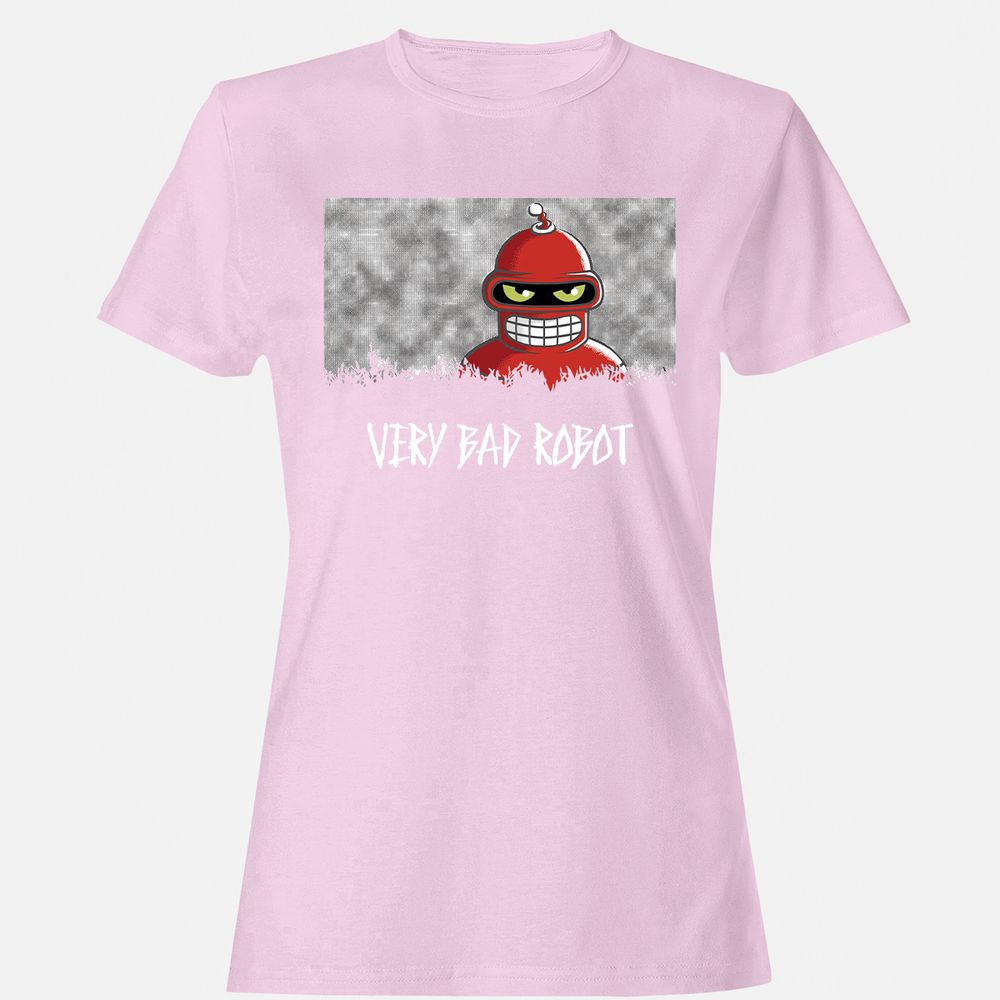 Women's T-Shirt - XTUFMZR7 - Light Pink - 9