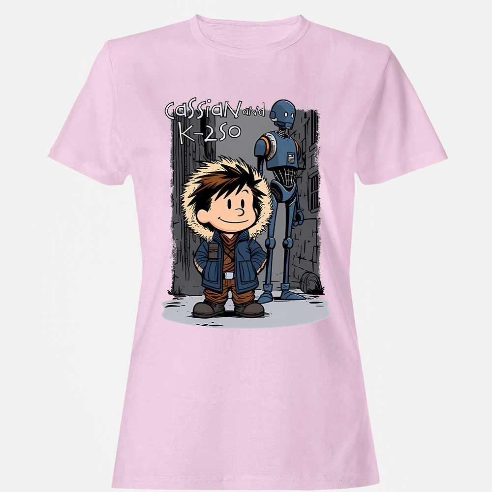 Women's T-Shirt - PCVSJPWZ - Light Pink - 9