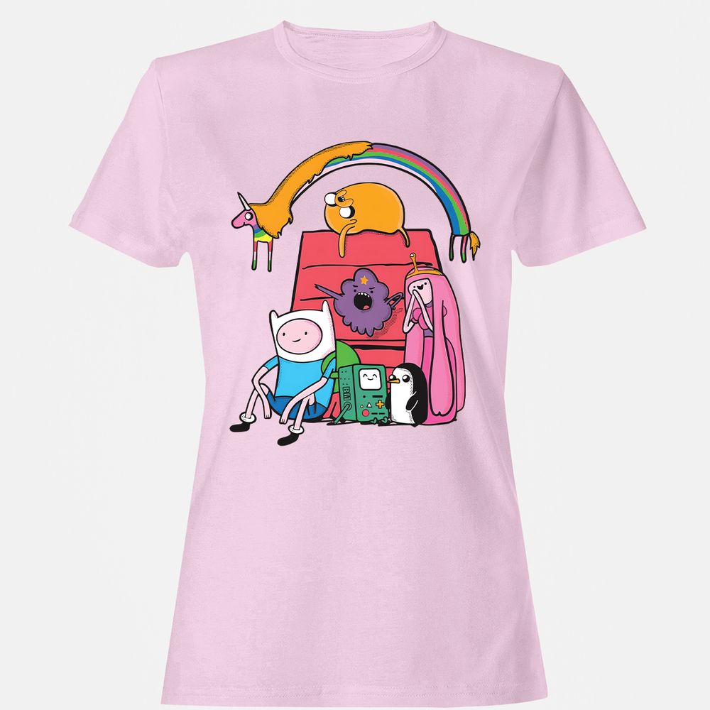 Women's T-Shirt - F6DZKW41 - Light Pink - 9