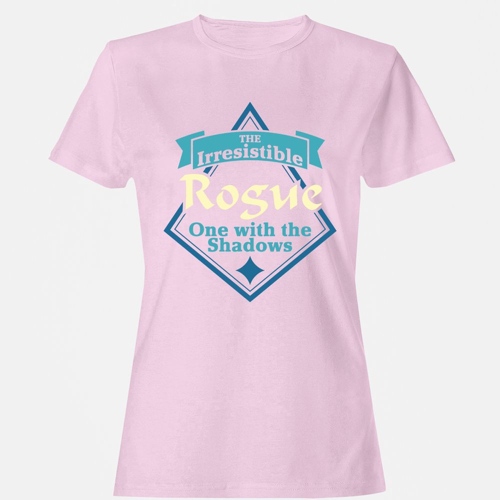Women's T-Shirt - QE4GH7YP - Light Pink - 9