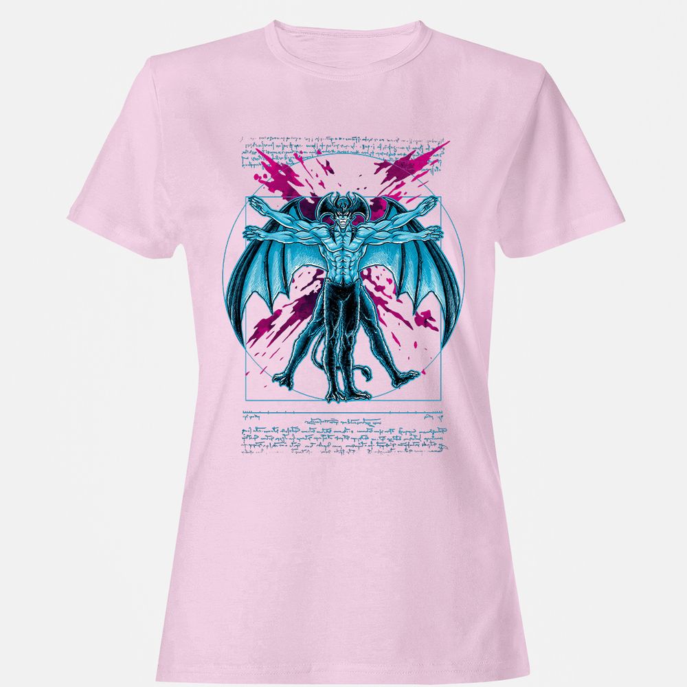 Women's T-Shirt - U9L3NECX - Light Pink - 9