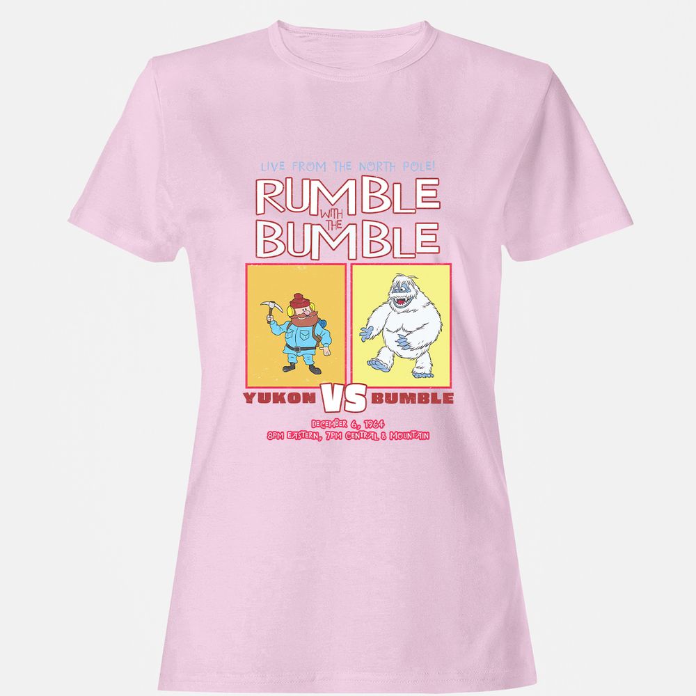 Rumble With The Bumble - Light Pink - 9