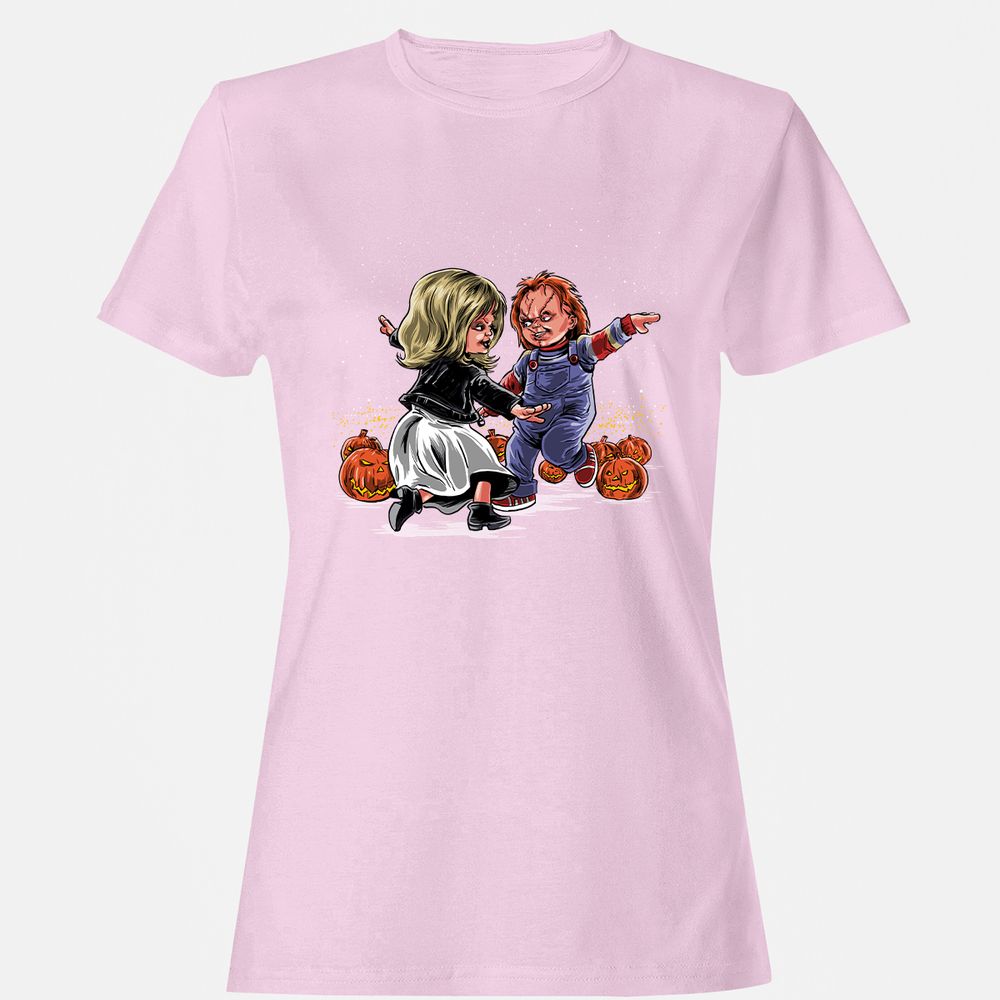 Women's T-Shirt - LN358ZDS - Light Pink - 9