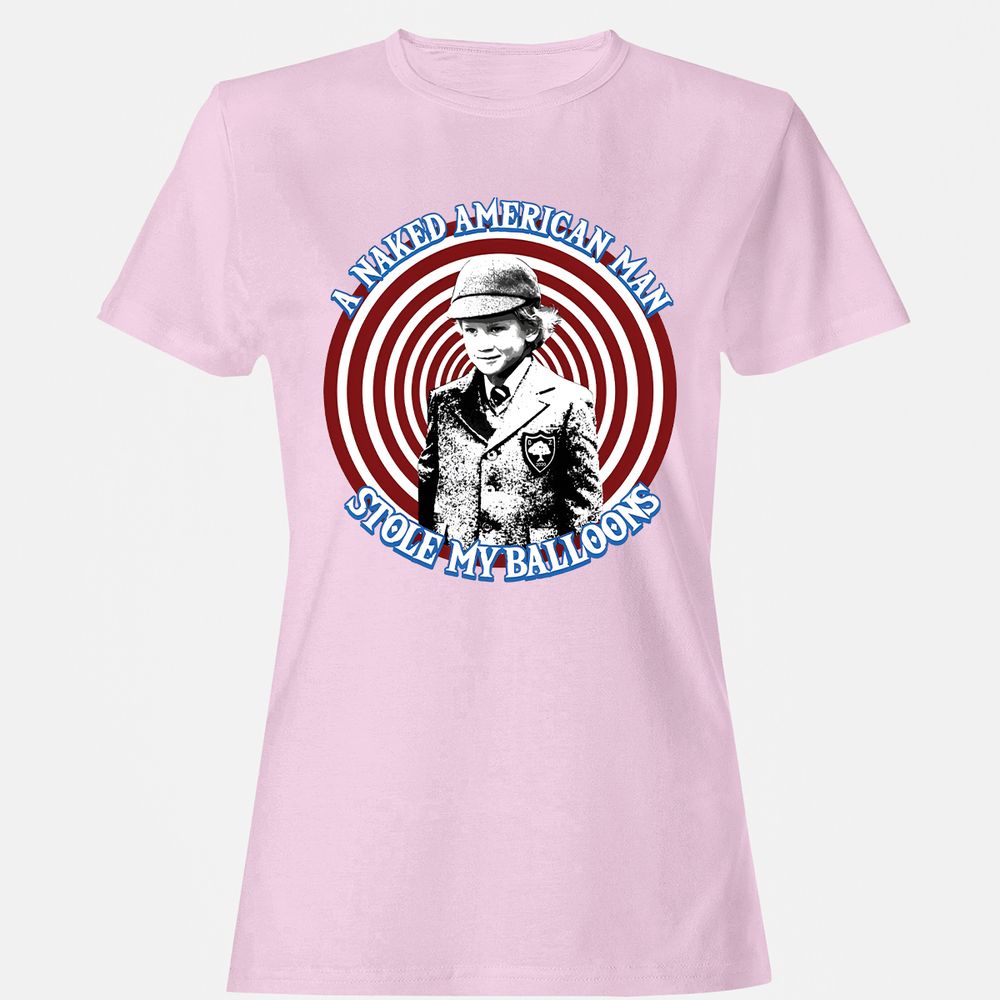 Women's T-Shirt - SJF9LXT8 - Light Pink - 9