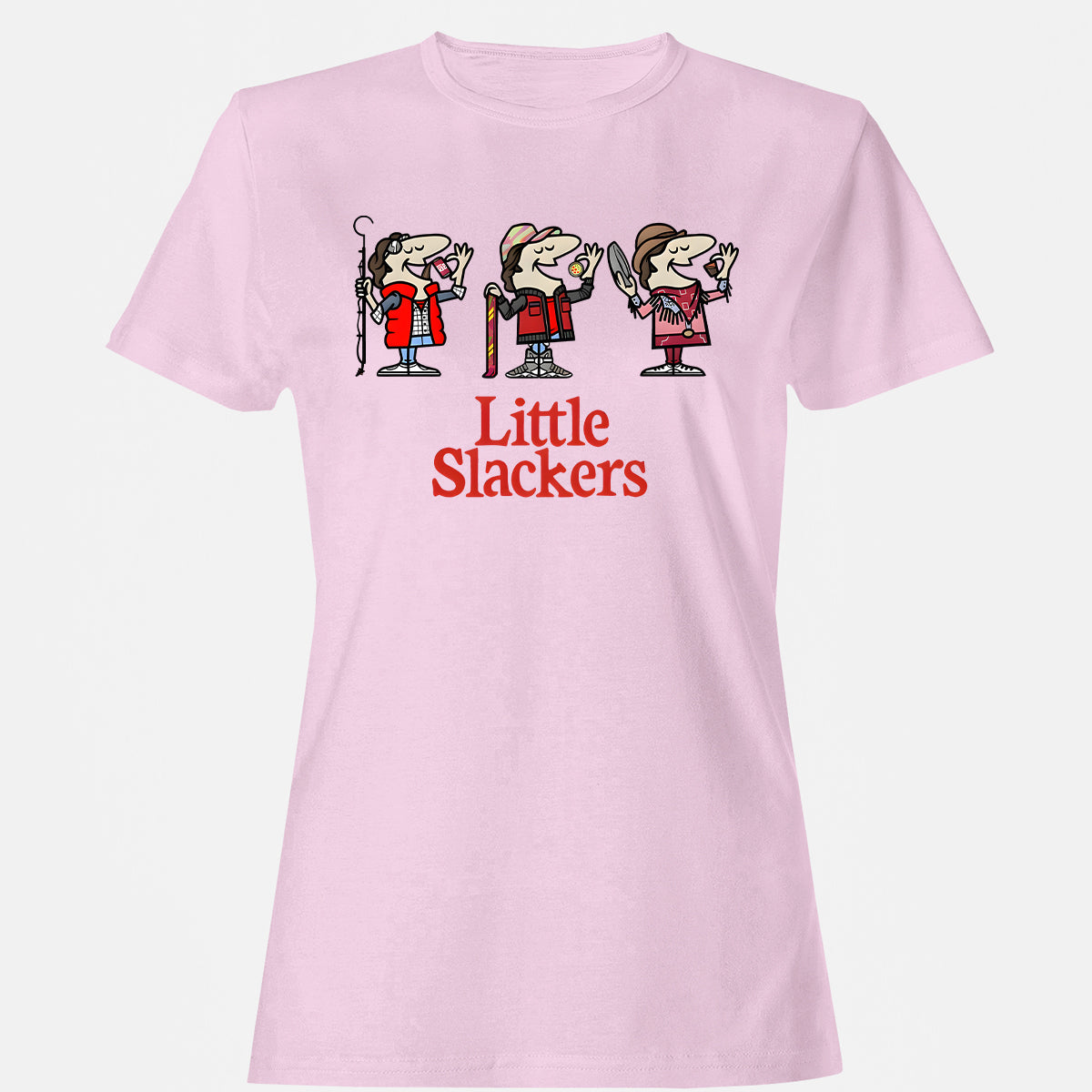 Women's T-Shirt - RR4XEBAR - Light Pink - 9