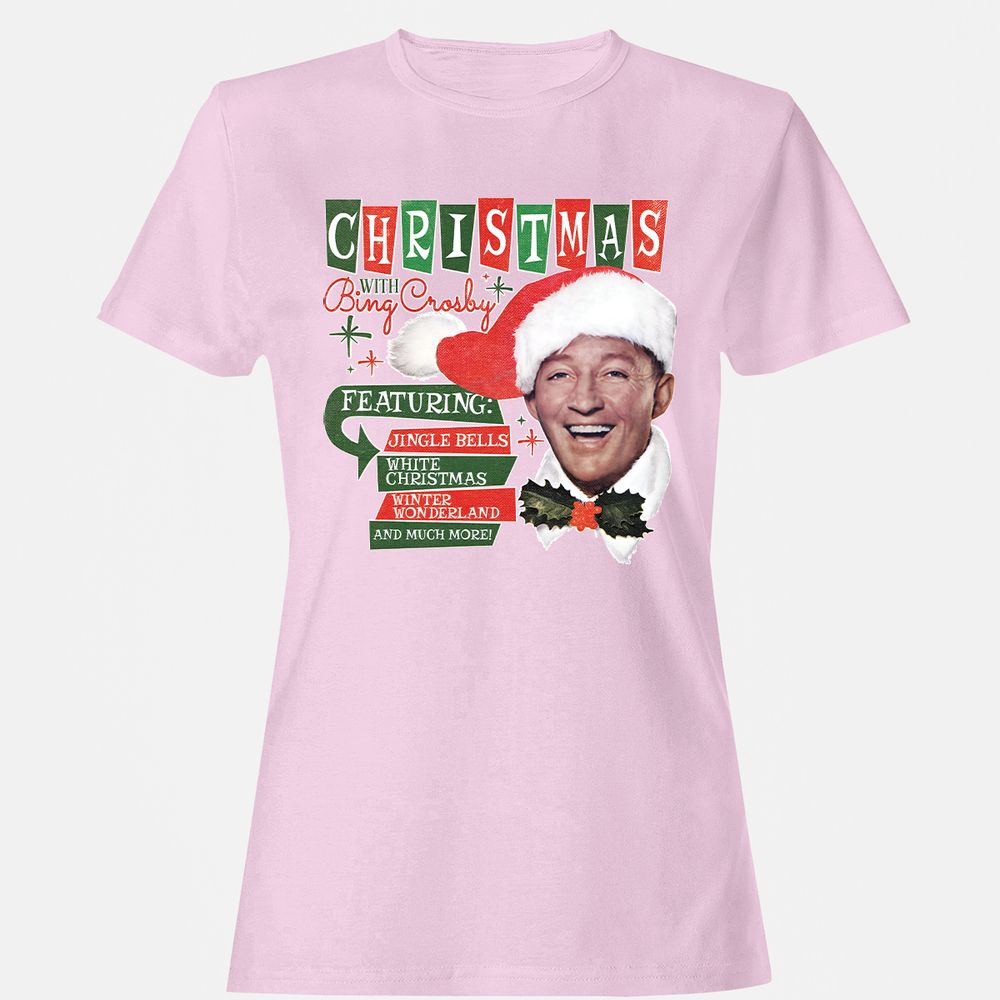 Women's T-Shirt - R4Z6Y5DG - Light Pink - 9