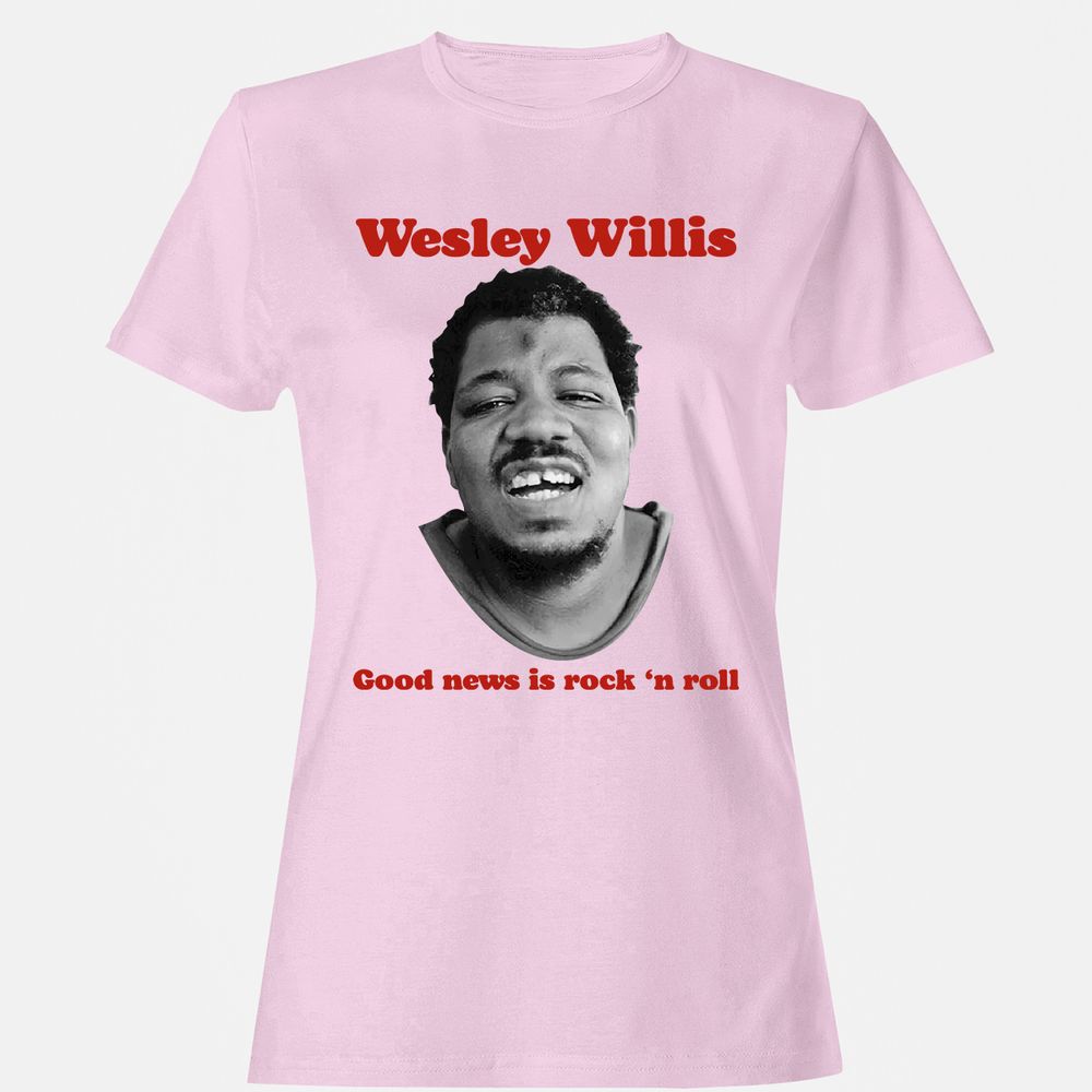 Wesley Willis - Light Pink - 9