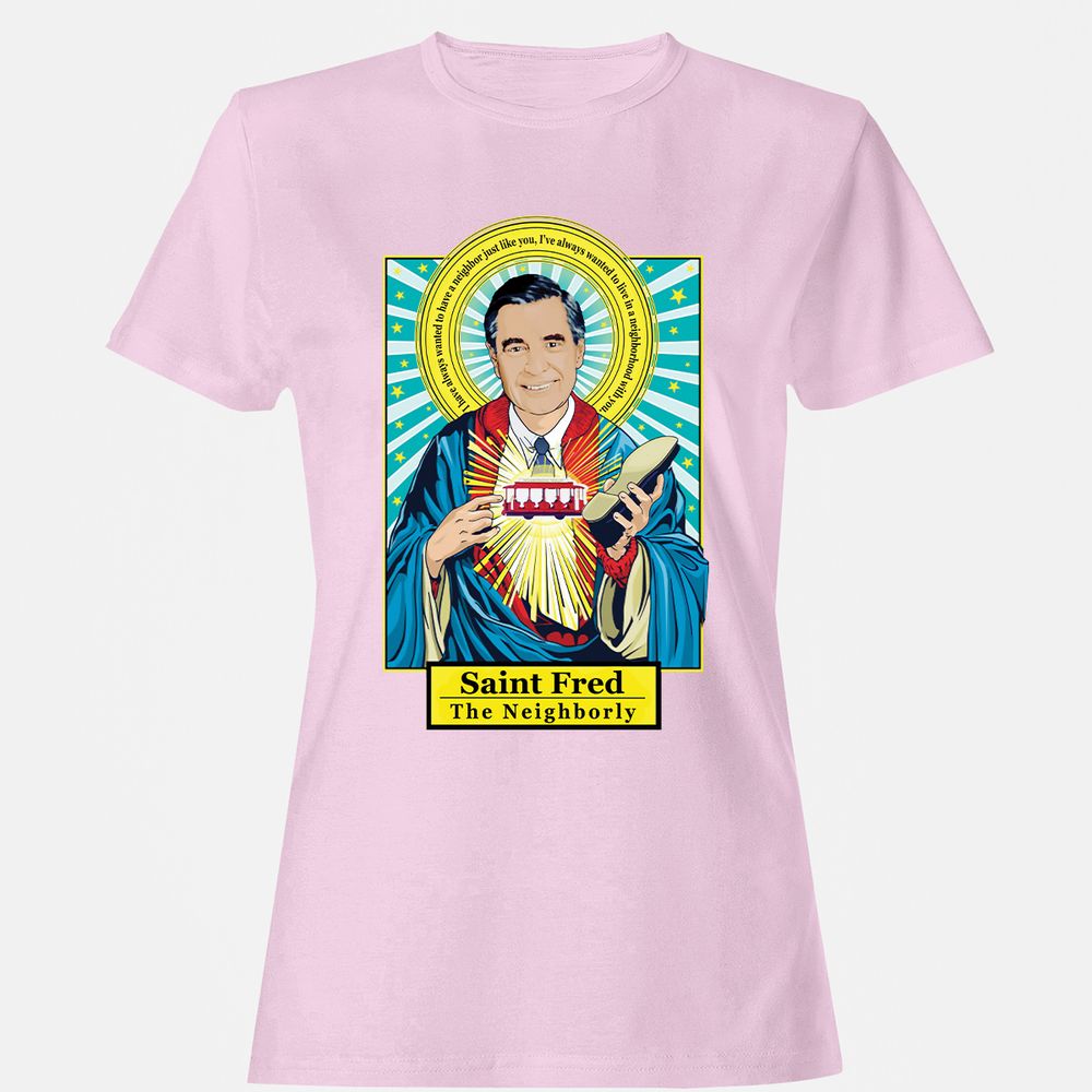 Women's T-Shirt - RC74YN8V - Light Pink - 9