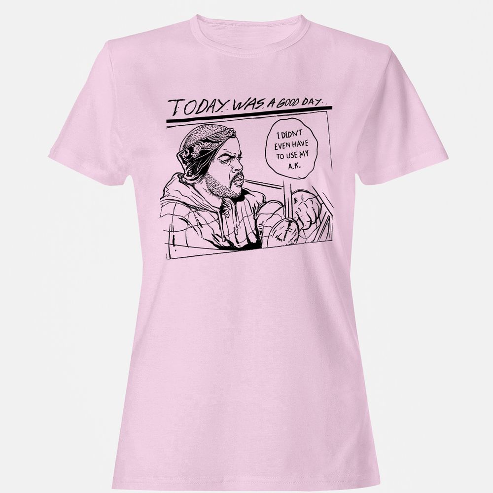 Women's T-Shirt - TZKDZ3WR - Light Pink - 9