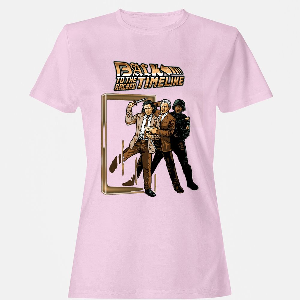 Women's T-Shirt - 5ZYWWG2Y - Light Pink - 9