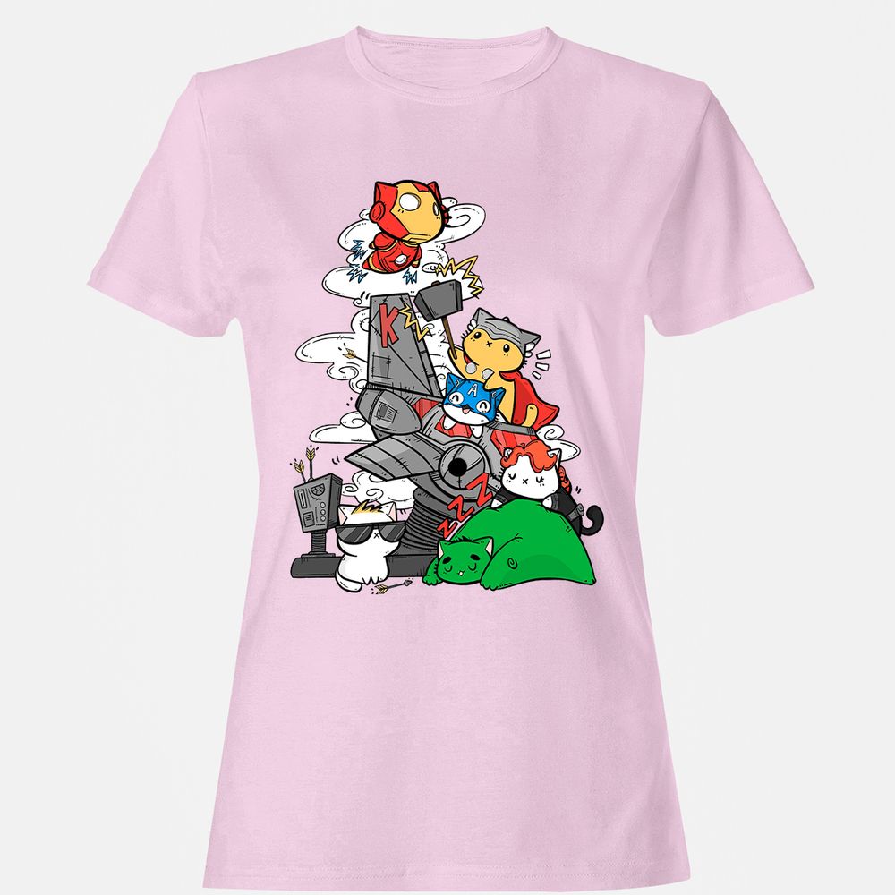 Women's T-Shirt - B45PGDKX - Light Pink - 9