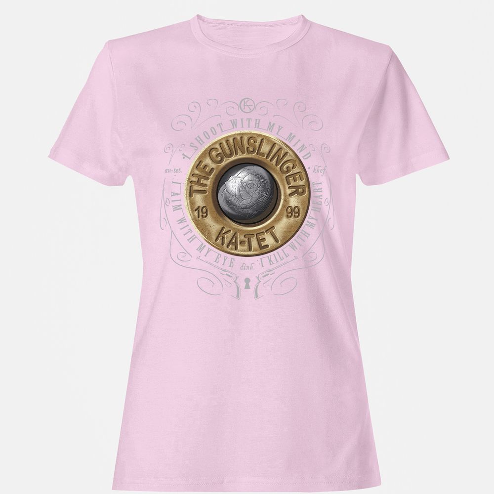 Women's T-Shirt - 7XUYXPV7 - Light Pink - 9