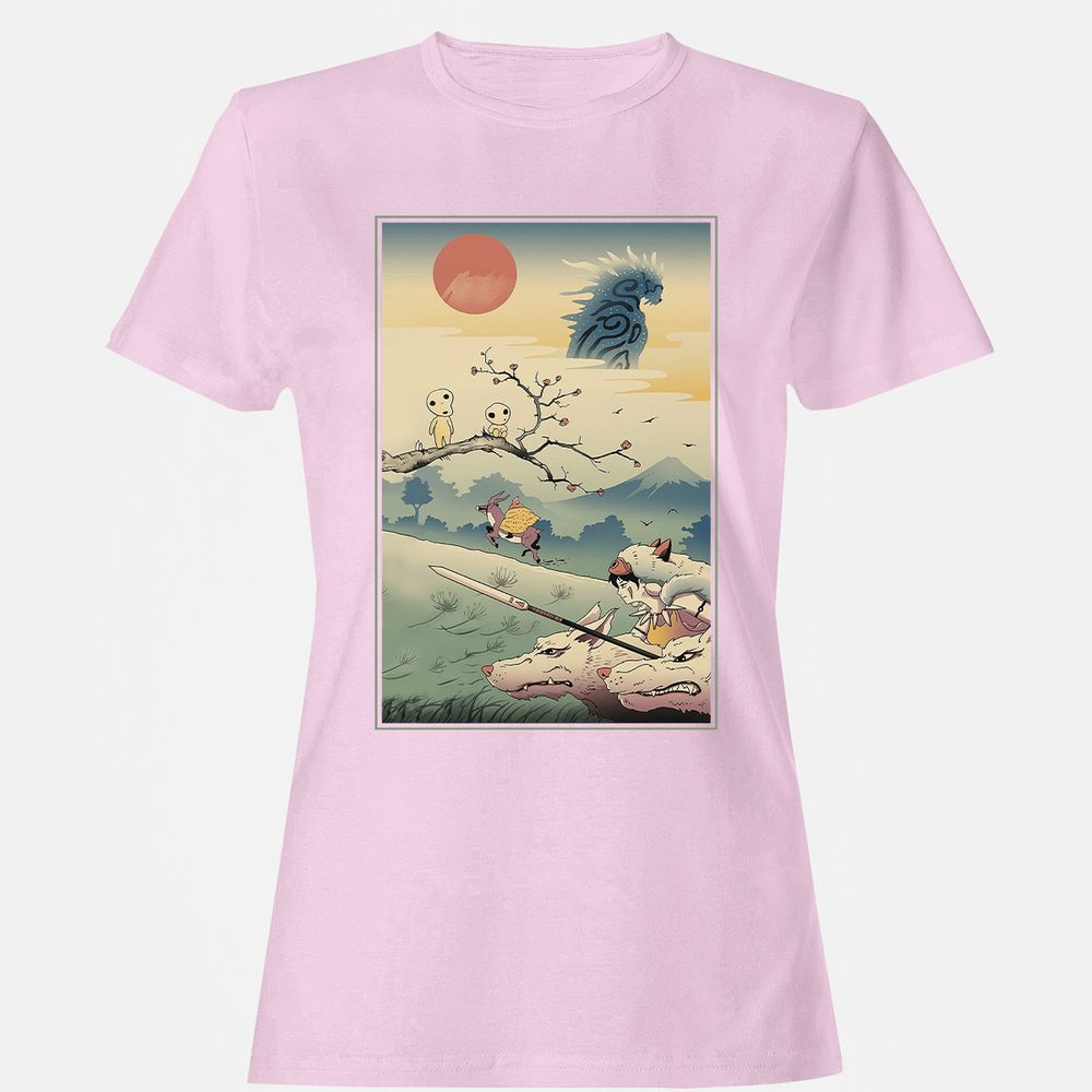 Women's T-Shirt - GEAAQ97V - Light Pink - 9