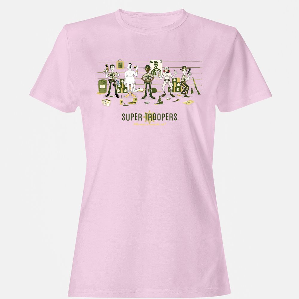 Women's T-Shirt - 3D8UY2FF - Light Pink - 9