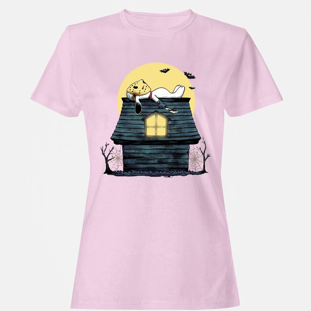 Women's T-Shirt - 3A5FD3FJ - Light Pink - 9