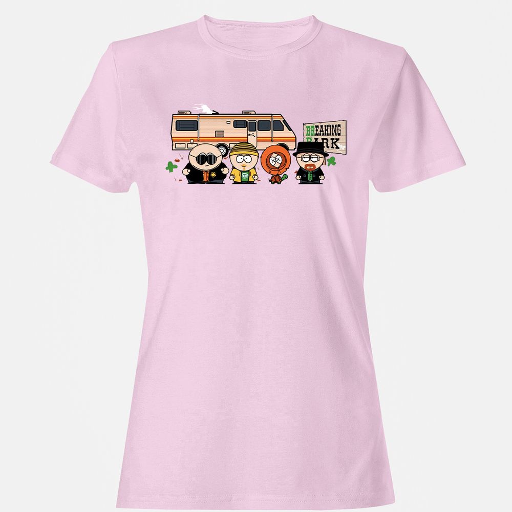 Women's T-Shirt - KMZTK5Q7 - Light Pink - 9