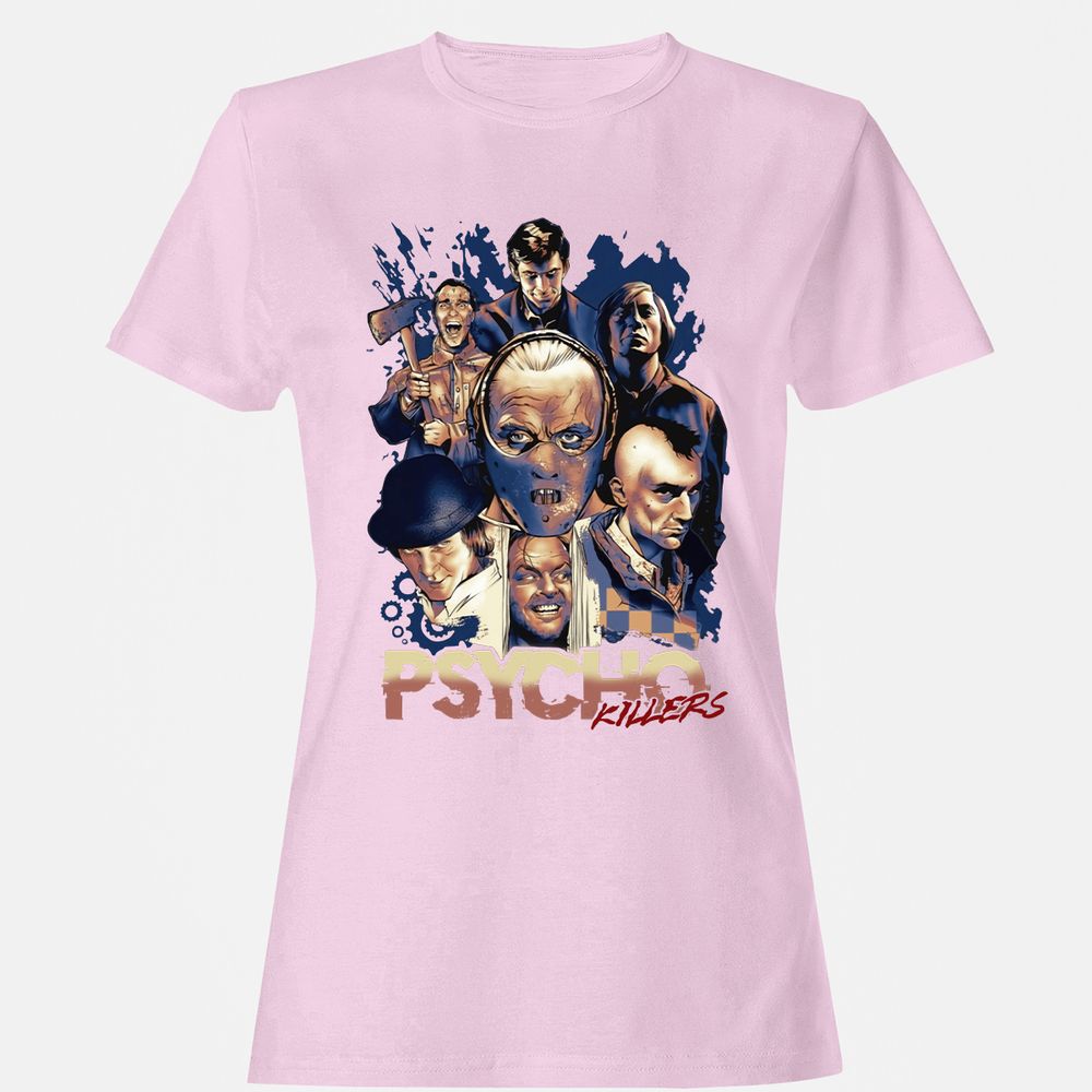 Women's T-Shirt - SQQ1KKQC - Light Pink - 9