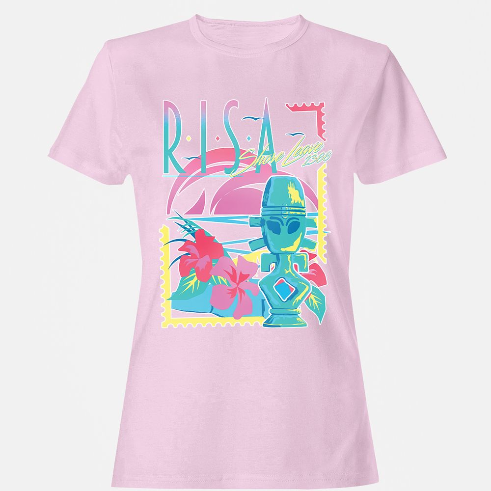 Women's T-Shirt - CN67JHNC - Light Pink - 9