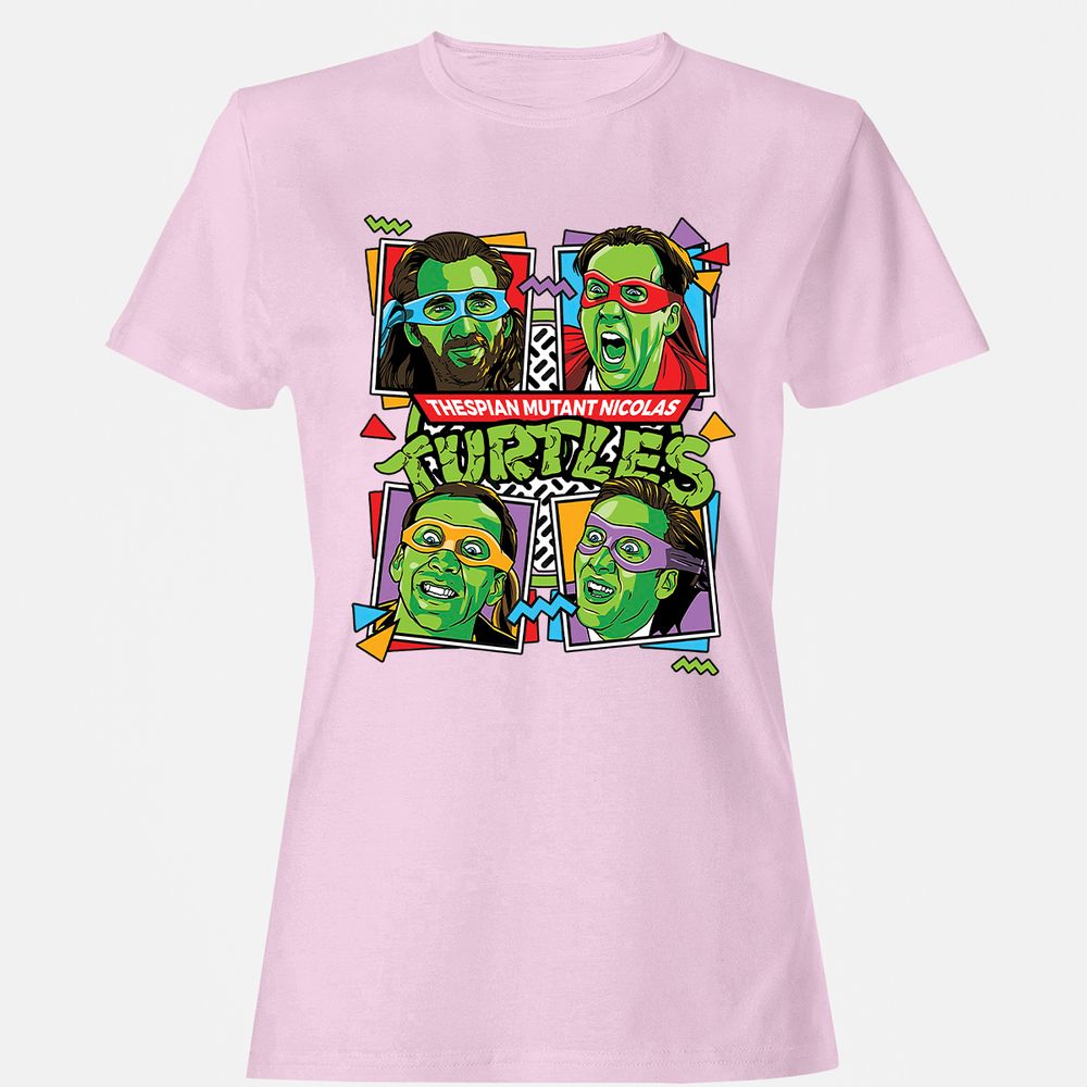 Women's T-Shirt - YTQELUK5 - Light Pink - 9