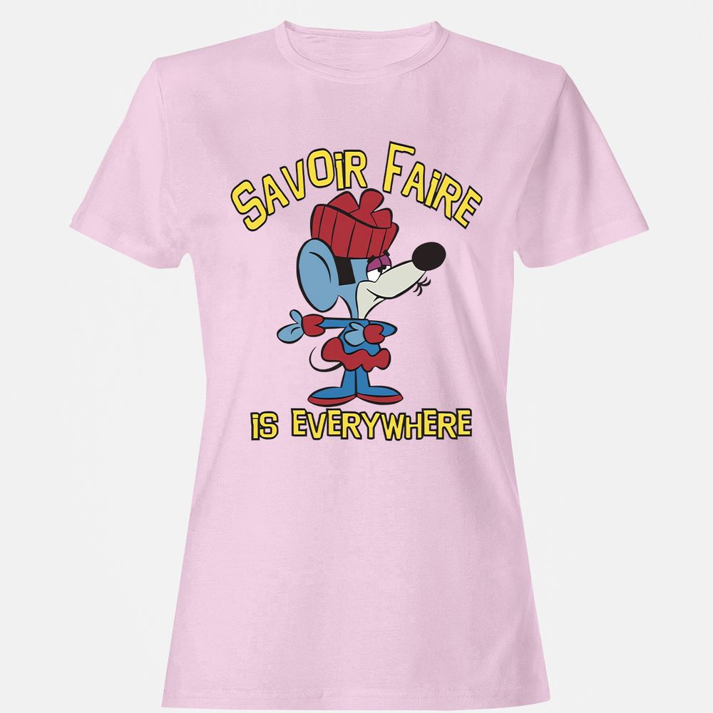 Women's T-Shirt - JK3HN2S7 - Light Pink - 9