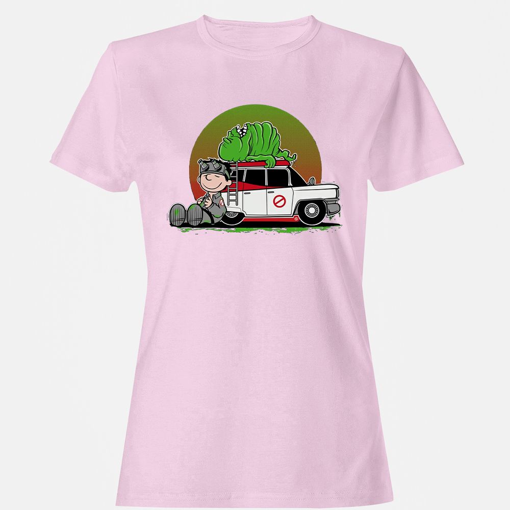 Women's T-Shirt - 9FBE8WXQ - Light Pink - 9