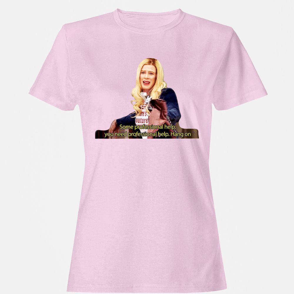 Women's T-Shirt - AEKSZPDJ - Light Pink - 9