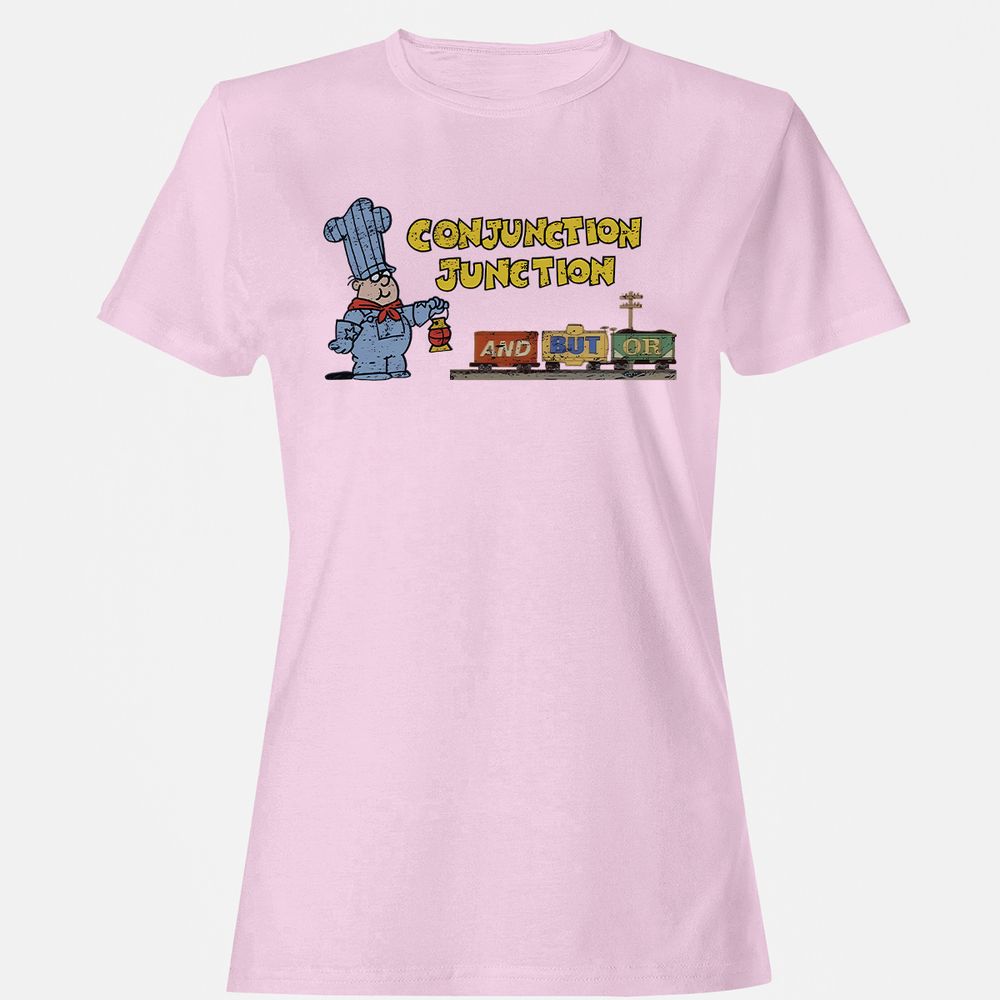 Women's T-Shirt - 9BH9CDU5 - Light Pink - 9