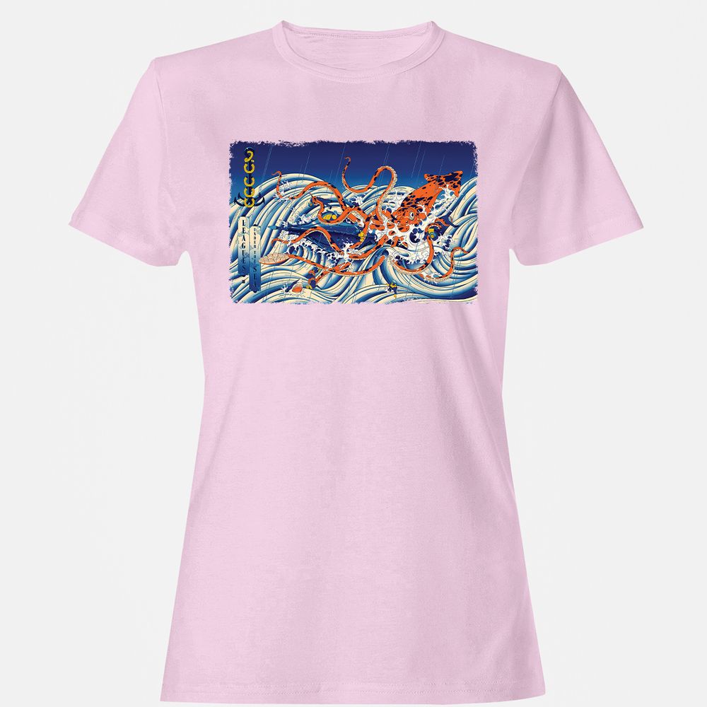 Women's T-Shirt - WXGEWKJG - Light Pink - 9