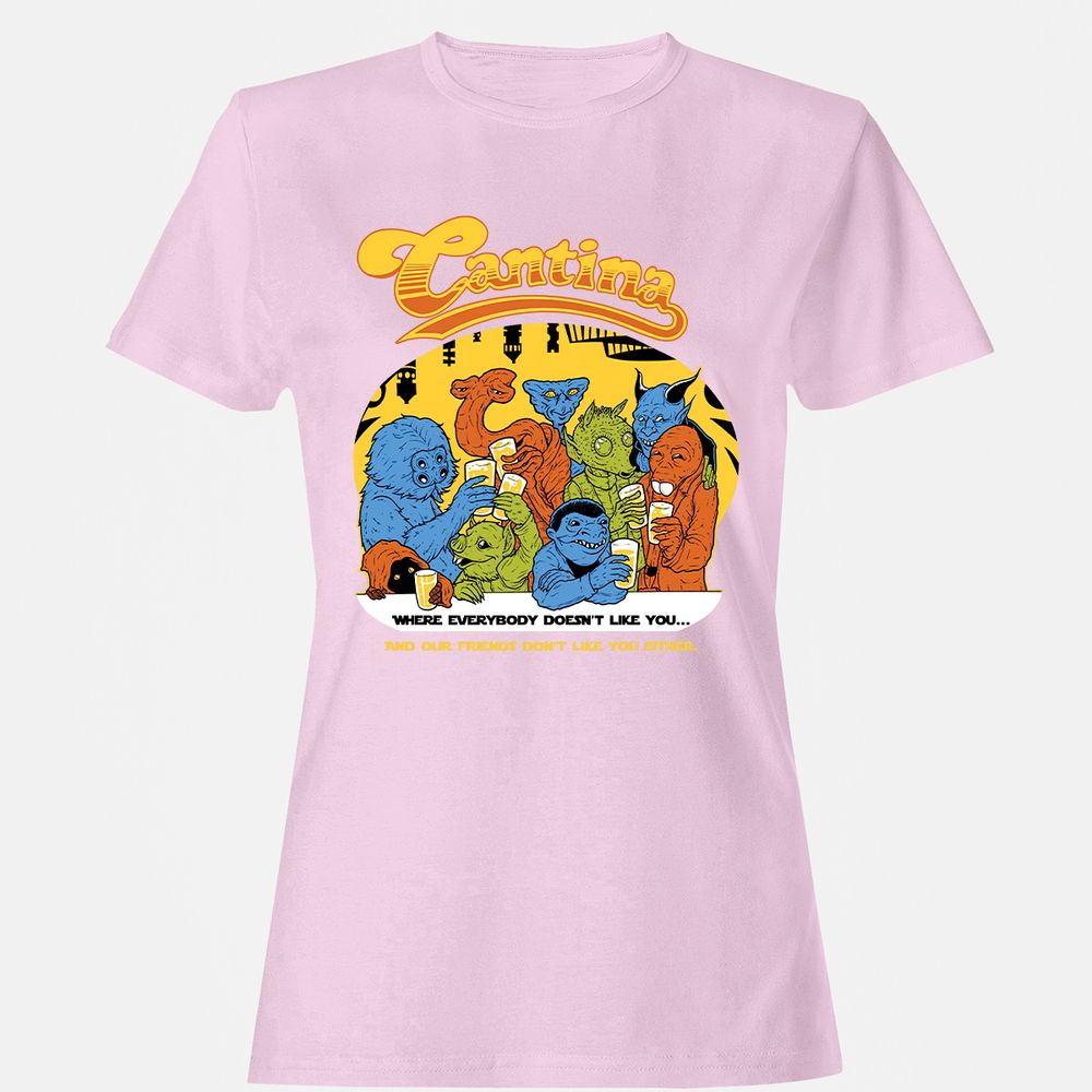 Women's T-Shirt - 4LVGE2VZ - Light Pink - 9