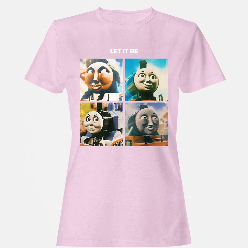 Women's T-Shirt - 6S9E28F5 - Light Pink - 9