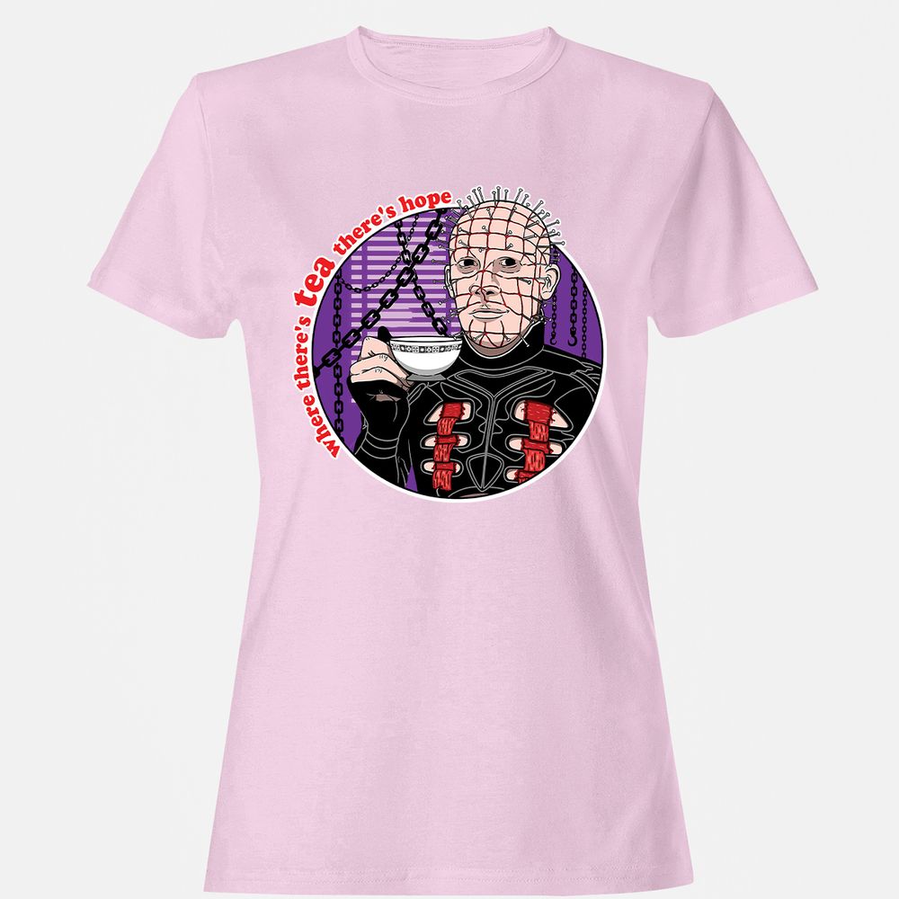 Women's T-Shirt - QY71ES6F - Light Pink - 9