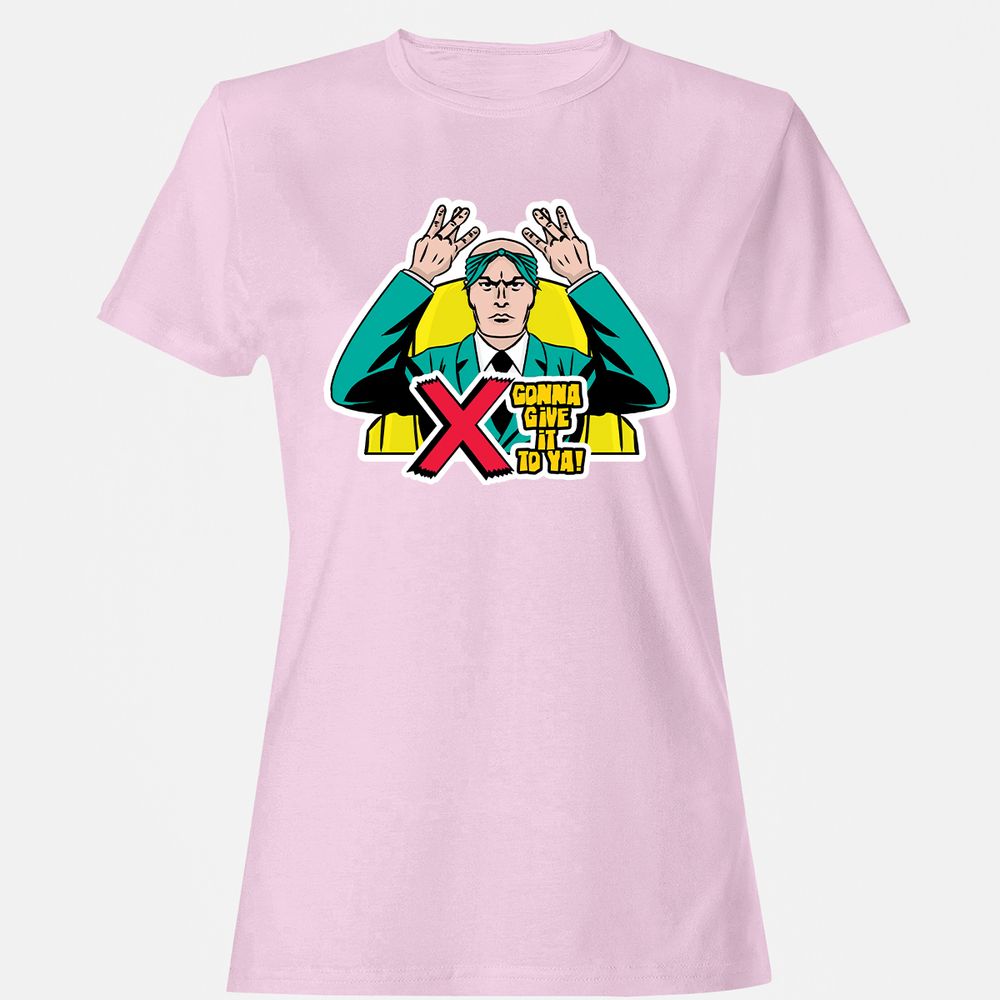 Women's T-Shirt - APVKE9WZ - Light Pink - 9