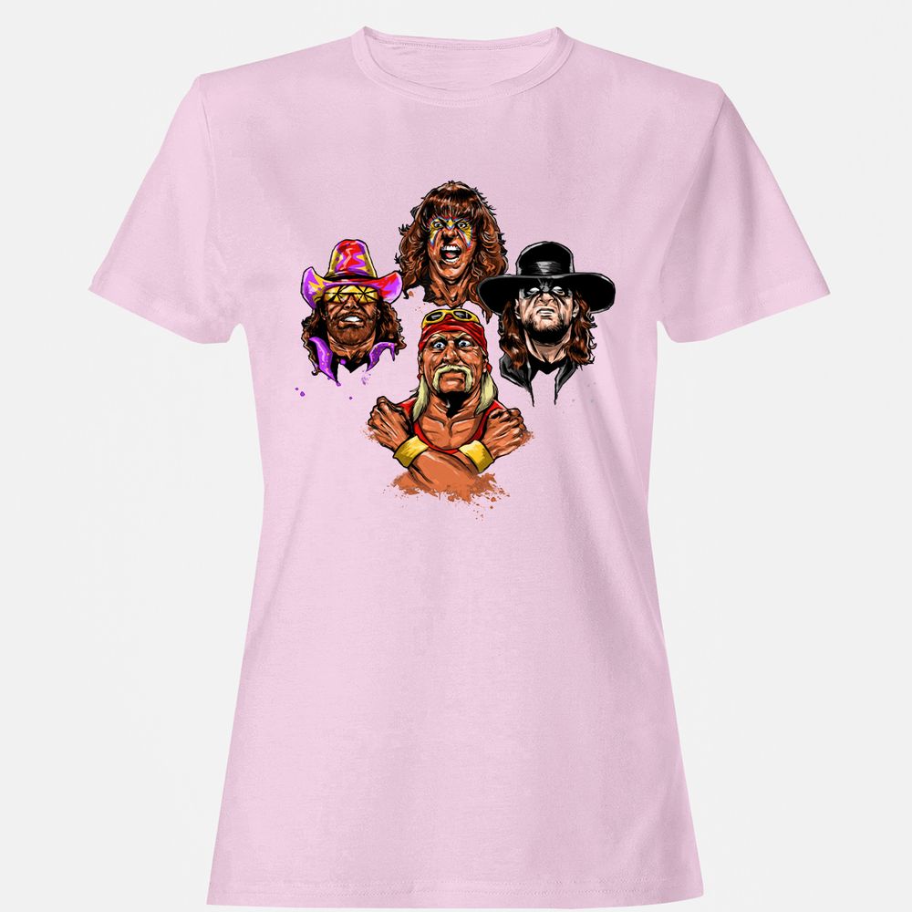Women's T-Shirt - U3QKK69K - Light Pink - 9