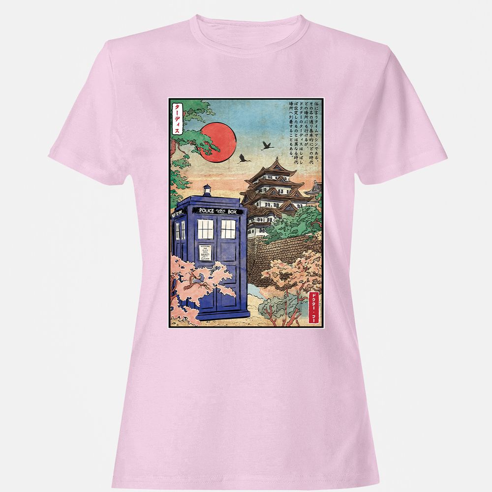 Women's T-Shirt - E193XH7Z - Light Pink - 9