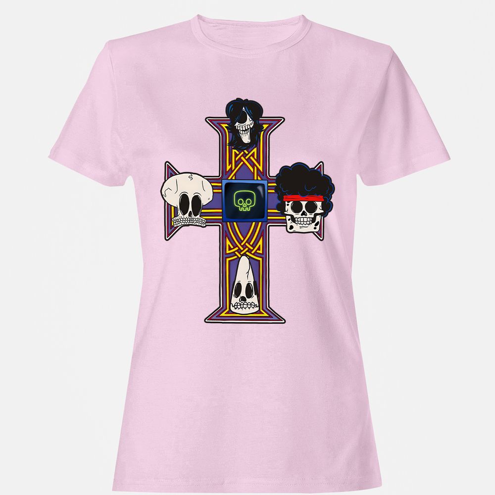 Women's T-Shirt - XS8XZQR2 - Light Pink - 9