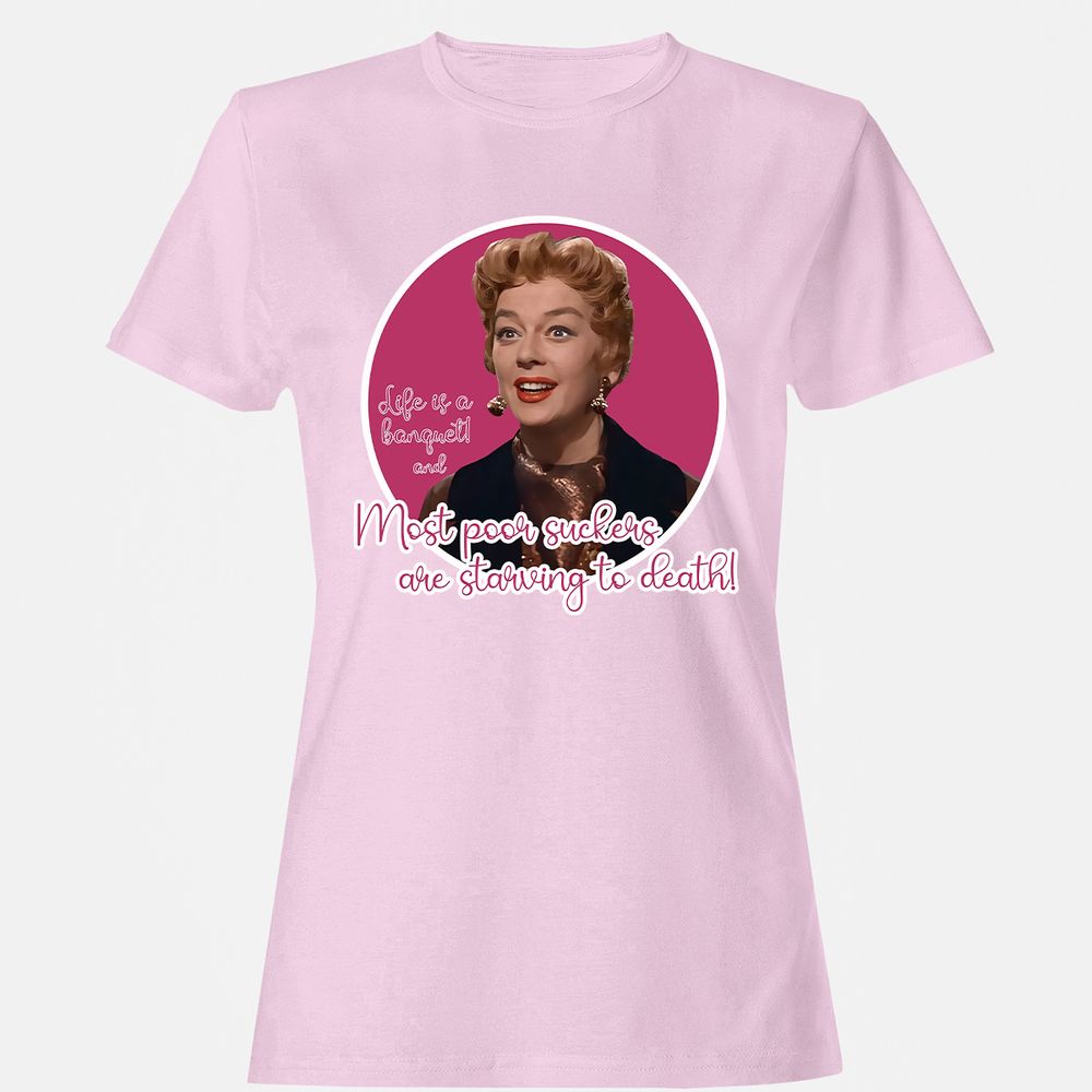 Women's T-Shirt - NQEG9X5W - Light Pink - 9