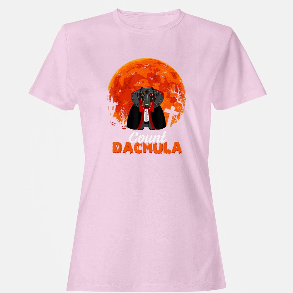 Women's T-Shirt - UFXZJDSA - Light Pink - 9