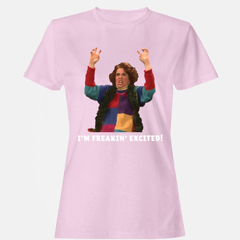 Women's T-Shirt - 4D6Q9S76 - Light Pink - 9