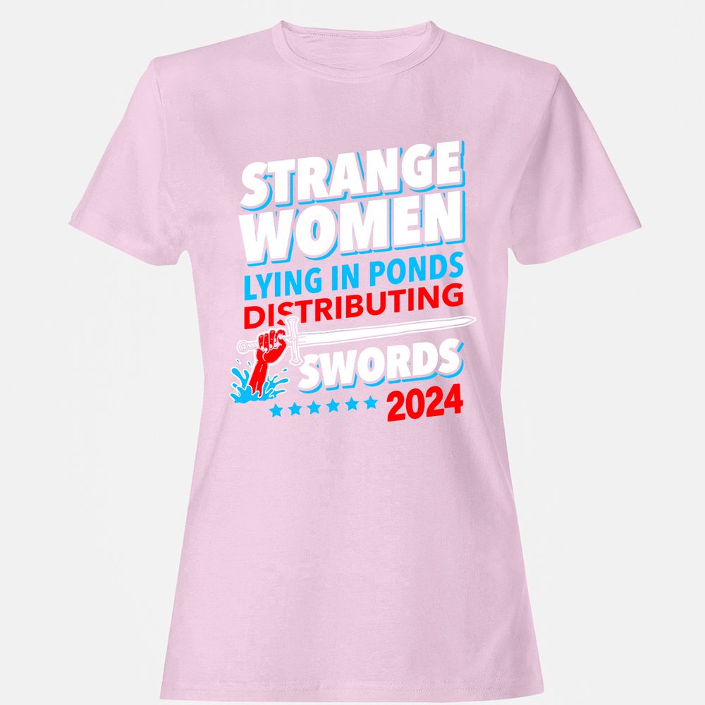 Women's T-Shirt - DHKXHTAB - Light Pink - 9