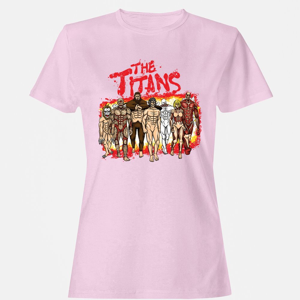 Women's T-Shirt - QMCADS3Z - Light Pink - 9