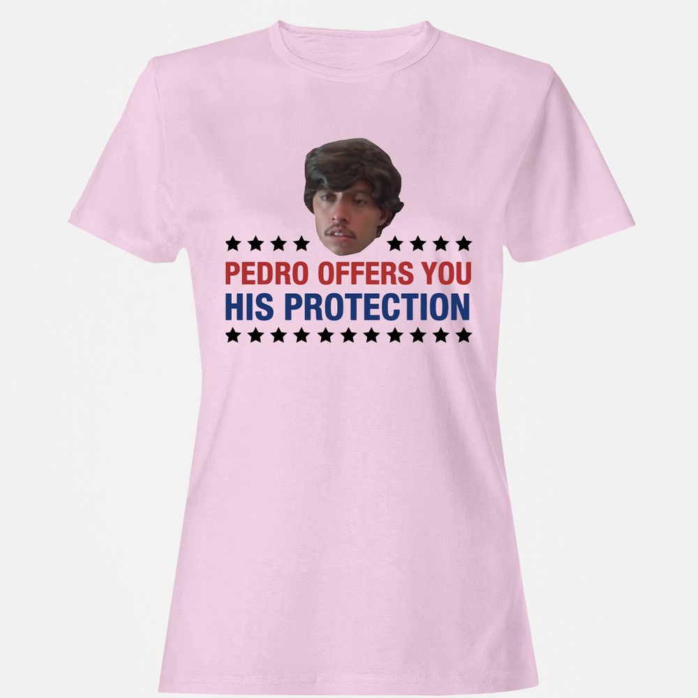 Women's T-Shirt - 25T9XLK5 - Light Pink - 9