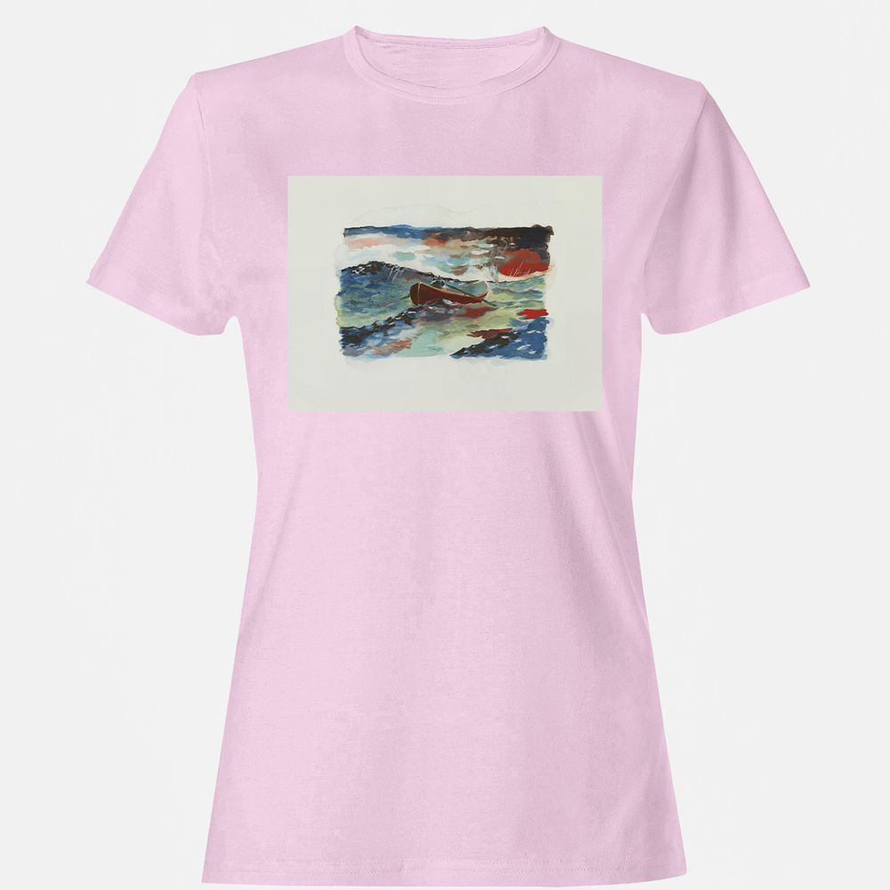 Women's T-Shirt - BFU8N9RC - Light Pink - 9