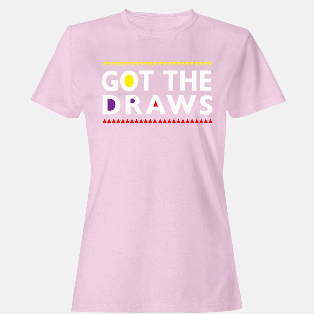 Women's T-Shirt - E62LMBQL - Light Pink - 9
