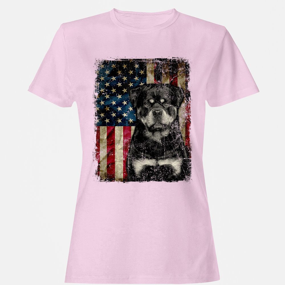Women's T-Shirt - FRF3S7Y2 - Light Pink - 9